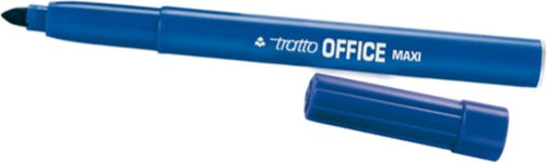 Pennarelli Office punta feltro - punta maxi - tratto 0 80-2 00mm - blu - Tratto - conf. 12 pezzi Cancelleria e prodotti per ufficio/Penne matite scrittura e correzione/Penne e ricariche/Penne a punta porosa Eurocartuccia - Pavullo, Commerciovirtuoso.it