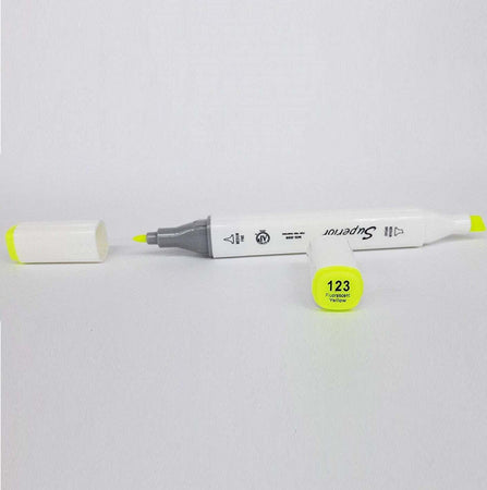 Pennarello 123 Fluorescent Yellow Colorati Doppia Punta Inchiostro Olio Colorare Giocattoli e infanzia > Scuola > Cancelleria Trade Shop italia - Napoli, Commerciovirtuoso.it