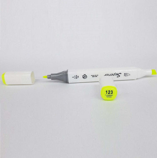 Pennarello 123 Fluorescent Yellow Colorati Doppia Punta Inchiostro Olio Colorare Giocattoli e infanzia > Scuola > Cancelleria Trade Shop italia - Napoli, Commerciovirtuoso.it