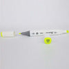 Pennarello-123-Fluorescent-Yellow-Colorati-Doppia-Punta-Inchiostro-Olio-Colorare