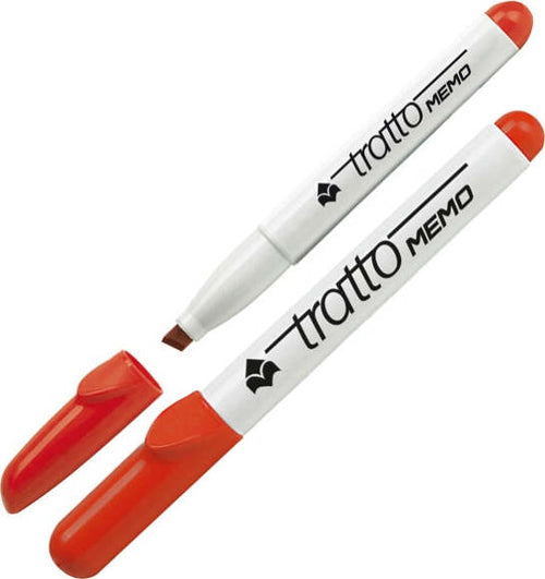 Pennarello a secco Tratto Memo per lavagne cancellabili - punta a scalpello - tratto 6 5mm - rosso - Tratto [multipack] 12 pezzi Cancelleria e prodotti per ufficio/Penne matite scrittura e correzione/Marcatori ed evidenziatori/Marcatori cancellabili a secco e liquidi Eurocartuccia - Pavullo, Commerciovirtuoso.it