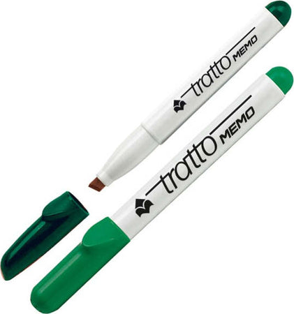 Pennarello a secco Tratto Memo per lavagne cancellabili - punta a scalpello - tratto 6 5mm - verde - Tratto [multipack] 12 pezzi Cancelleria e prodotti per ufficio/Penne matite scrittura e correzione/Marcatori ed evidenziatori/Marcatori cancellabili a secco e liquidi Eurocartuccia - Pavullo, Commerciovirtuoso.it