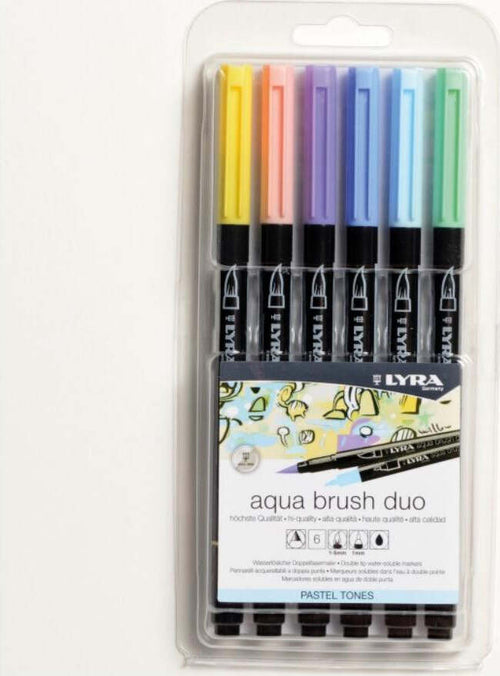 Pennarello-doppia-punta-Lyra-Aqua-Brush-duo-Pastel