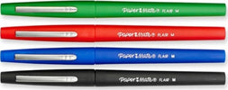 Pennarello Flair CLASSIC Nylon - punta feltro - punta 1 10 mm - colori assortiti - Papermate - conf.4 pezzi Cancelleria e prodotti per ufficio/Penne matite scrittura e correzione/Penne e ricariche/Penne a punta porosa Eurocartuccia - Pavullo, Commerciovirtuoso.it