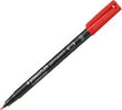Pennarello Lumocolor Permanent 313 - punta 0 4 mm - rosso - Staedtler [multipack] 10 pezzi Cancelleria e prodotti per ufficio/Penne matite scrittura e correzione/Marcatori ed evidenziatori/Pennarelli indelebili e marcatori Eurocartuccia - Pavullo, Commerciovirtuoso.it