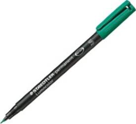 Pennarello Lumocolor Permanent 313 - punta 0 4 mm - verde - Staedtler [multipack] 10 pezzi Cancelleria e prodotti per ufficio/Penne matite scrittura e correzione/Marcatori ed evidenziatori/Pennarelli indelebili e marcatori Eurocartuccia - Pavullo, Commerciovirtuoso.it