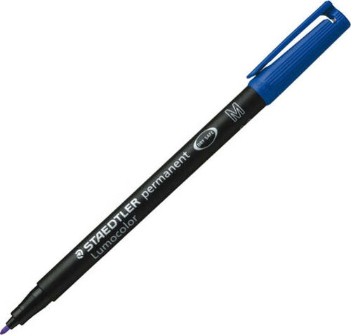 Pennarello Lumocolor Permanent 317 - punta 1 0mm - blu - Staedtler [multipack] 10 pezzi Cancelleria e prodotti per ufficio/Penne matite scrittura e correzione/Marcatori ed evidenziatori/Pennarelli indelebili e marcatori Eurocartuccia - Pavullo, Commerciovirtuoso.it
