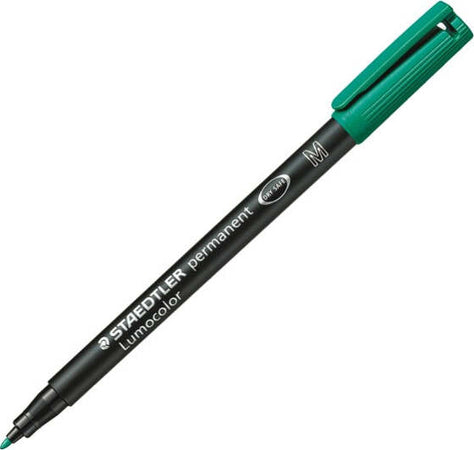 Pennarello Lumocolor Permanent 317 - punta 1 0mm - verde - Staedtler [multipack] 10 pezzi Cancelleria e prodotti per ufficio/Penne matite scrittura e correzione/Marcatori ed evidenziatori/Pennarelli indelebili e marcatori Eurocartuccia - Pavullo, Commerciovirtuoso.it