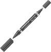 Pennarello Lumocolor Permanent Duo 348 punta feltro - punta 0 6mm e 1 5mm - nero - Staedtler Cancelleria e prodotti per ufficio/Penne matite scrittura e correzione/Penne e ricariche/Penne a punta porosa Eurocartuccia - Pavullo, Commerciovirtuoso.it