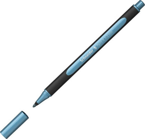 Pennarello Metallic Liner 020 - punta 1 2 mm - azzurro - Schneider [multipack] 10 pezzi Cancelleria e prodotti per ufficio/Penne matite scrittura e correzione/Penne e ricariche/Penne a punta porosa Eurocartuccia - Pavullo, Commerciovirtuoso.it