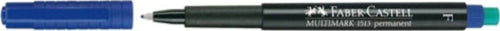 Pennarello Multimark universale permanente con gomma - punta fine 0 6mm - blu - Faber Castell [multipack] 10 pezzi Cancelleria e prodotti per ufficio/Penne matite scrittura e correzione/Marcatori ed evidenziatori/Pennarelli indelebili e marcatori Eurocartuccia - Pavullo, Commerciovirtuoso.it