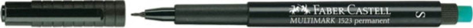 Pennarello Multimark universale permanente con gomma - punta fine 0 6mm - nero - Faber Castell [multipack] 10 pezzi Cancelleria e prodotti per ufficio/Penne matite scrittura e correzione/Marcatori ed evidenziatori/Pennarelli indelebili e marcatori Eurocartuccia - Pavullo, Commerciovirtuoso.it