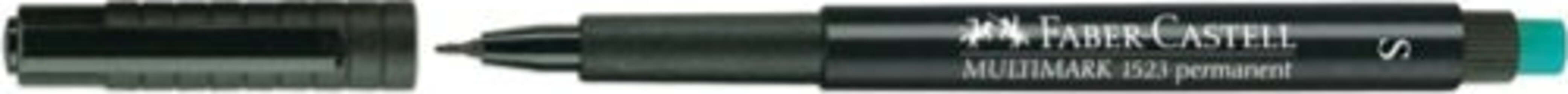 Pennarello Multimark universale permanente con gomma - punta superfine 0 4mm - nero - Faber Castell [multipack] 10 pezzi Cancelleria e prodotti per ufficio/Penne matite scrittura e correzione/Marcatori ed evidenziatori/Pennarelli indelebili e marcatori Eurocartuccia - Pavullo, Commerciovirtuoso.it