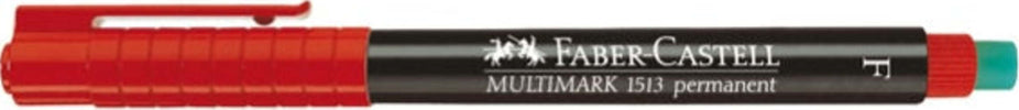 Pennarello Multimark universale permanente con gomma - rosso - punta fine 0 6mm - Faber Castell [multipack] 10 pezzi Cancelleria e prodotti per ufficio/Penne matite scrittura e correzione/Marcatori ed evidenziatori/Pennarelli indelebili e marcatori Eurocartuccia - Pavullo, Commerciovirtuoso.it