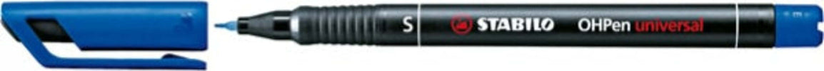 Pennarello OHPen universal permanente 841 - punta superfine 0 4 mm - blu - Stabilo [multipack] 10 pezzi Cancelleria e prodotti per ufficio/Penne matite scrittura e correzione/Marcatori ed evidenziatori/Pennarelli indelebili e marcatori Eurocartuccia - Pavullo, Commerciovirtuoso.it