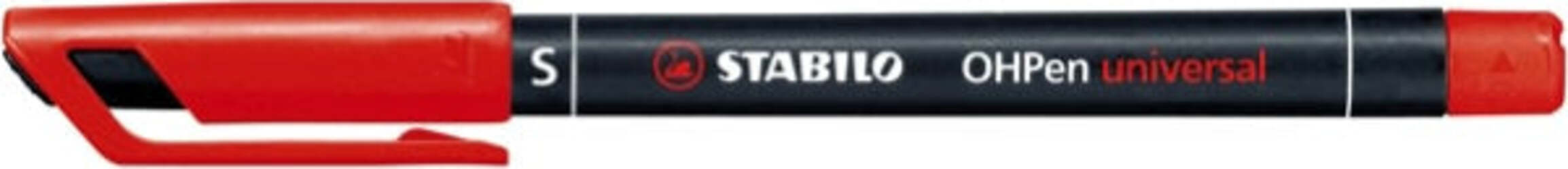 Pennarello OHPen universal permanente 841 - punta superfine 0 4 mm - rosso - Stabilo [multipack] 10 pezzi Cancelleria e prodotti per ufficio/Penne matite scrittura e correzione/Marcatori ed evidenziatori/Pennarelli indelebili e marcatori Eurocartuccia - Pavullo, Commerciovirtuoso.it
