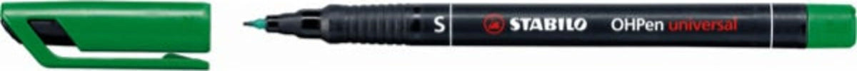 Pennarello OHPen universal permanente 841 - punta superfine 0 4 mm - verde - Stabilo [multipack] 10 pezzi Cancelleria e prodotti per ufficio/Penne matite scrittura e correzione/Marcatori ed evidenziatori/Pennarelli indelebili e marcatori Eurocartuccia - Pavullo, Commerciovirtuoso.it