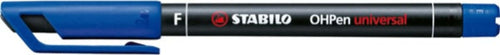 Pennarello OHPen universal permanente 842 - punta fine 0 7 mm - blu - Stabilo [multipack] 10 pezzi Cancelleria e prodotti per ufficio/Penne matite scrittura e correzione/Marcatori ed evidenziatori/Pennarelli indelebili e marcatori Eurocartuccia - Pavullo, Commerciovirtuoso.it