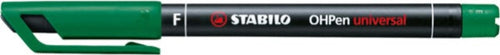 Pennarello OHPen universal permanente 842 - punta fine 0 7 mm - verde - Stabilo [multipack] 10 pezzi Cancelleria e prodotti per ufficio/Penne matite scrittura e correzione/Marcatori ed evidenziatori/Pennarelli indelebili e marcatori Eurocartuccia - Pavullo, Commerciovirtuoso.it