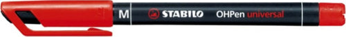 Pennarello OHPen universal permanente 843 - punta media 1 0 mm - rosso - Stabilo [multipack] 10 pezzi Cancelleria e prodotti per ufficio/Penne matite scrittura e correzione/Marcatori ed evidenziatori/Pennarelli indelebili e marcatori Eurocartuccia - Pavullo, Commerciovirtuoso.it