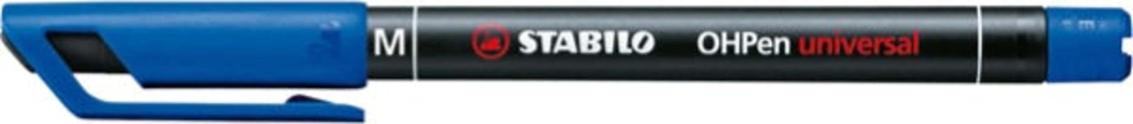 Pennarello OHPen universal permanente 843 - punta media 1 mm - blu - Stabilo [multipack] 10 pezzi Cancelleria e prodotti per ufficio/Penne matite scrittura e correzione/Marcatori ed evidenziatori/Pennarelli indelebili e marcatori Eurocartuccia - Pavullo, Commerciovirtuoso.it