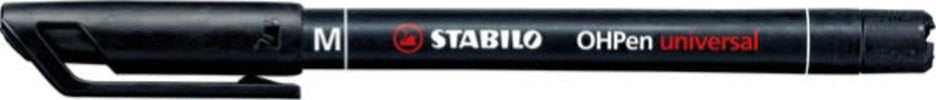 Pennarello OHPen universal permanente 843 - punta media 1 mm - nero - Stabilo [multipack] 10 pezzi Cancelleria e prodotti per ufficio/Penne matite scrittura e correzione/Marcatori ed evidenziatori/Pennarelli indelebili e marcatori Eurocartuccia - Pavullo, Commerciovirtuoso.it