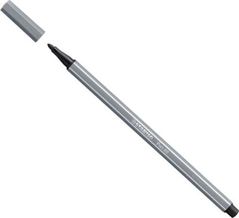 Pennarello Pen 68 - grigio scuro 96 - Stabilo [multipack] 10 pezzi Cancelleria e prodotti per ufficio/Penne matite scrittura e correzione/Penne e ricariche/Penne a punta porosa Eurocartuccia - Pavullo, Commerciovirtuoso.it