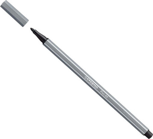 Pennarello Pen 68 - grigio scuro 96 - Stabilo [multipack] 10 pezzi Cancelleria e prodotti per ufficio/Penne matite scrittura e correzione/Penne e ricariche/Penne a punta porosa Eurocartuccia - Pavullo, Commerciovirtuoso.it