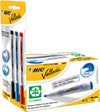 Pennarello per lavagne cancellabili Whiteboard Marker Velleda 1701 Recycled (blu) + 3 Ink Pocket (nero - rosso - blu) - Bic - promo box 12 + 3 pezzi Cancelleria e prodotti per ufficio/Penne matite scrittura e correzione/Marcatori ed evidenziatori/Marcatori cancellabili a secco e liquidi Eurocartuccia - Pavullo, Commerciovirtuoso.it