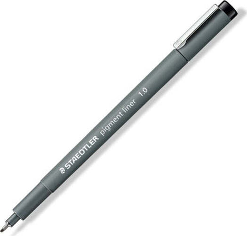 Pennarello Pigment Liner 308 - 1 0mm - nero - Staedtler [multipack] 10 pezzi Cancelleria e prodotti per ufficio/Penne matite scrittura e correzione/Penne e ricariche/Penne a punta porosa Eurocartuccia - Pavullo, Commerciovirtuoso.it