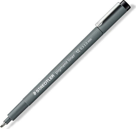 Pennarello Pigment Liner 308 - 2 0mm - nero - Staedtler [multipack] 10 pezzi Cancelleria e prodotti per ufficio/Penne matite scrittura e correzione/Penne e ricariche/Penne a punta porosa Eurocartuccia - Pavullo, Commerciovirtuoso.it