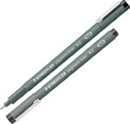 Pennarello Pigment Liner 308 - nero - 0 2 mm - Staedtler [multipack] 10 pezzi Cancelleria e prodotti per ufficio/Penne matite scrittura e correzione/Penne e ricariche/Penne a punta porosa Eurocartuccia - Pavullo, Commerciovirtuoso.it