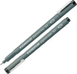 Pennarello Pigment Liner 308 - nero - 0 3 mm - Staedtler [multipack] 10 pezzi Cancelleria e prodotti per ufficio/Penne matite scrittura e correzione/Penne e ricariche/Penne a punta porosa Eurocartuccia - Pavullo, Commerciovirtuoso.it