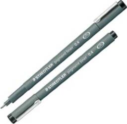 Pennarello Pigment Liner 308 - nero - 0 4 mm - Staedtler [multipack] 10 pezzi Cancelleria e prodotti per ufficio/Penne matite scrittura e correzione/Penne e ricariche/Penne a punta porosa Eurocartuccia - Pavullo, Commerciovirtuoso.it