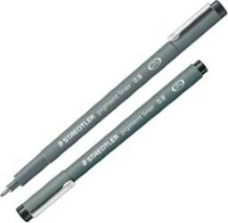 Pennarello Pigment Liner 308 - nero - 0 8 mm - Staedtler [multipack] 10 pezzi Cancelleria e prodotti per ufficio/Penne matite scrittura e correzione/Penne e ricariche/Penne a punta porosa Eurocartuccia - Pavullo, Commerciovirtuoso.it