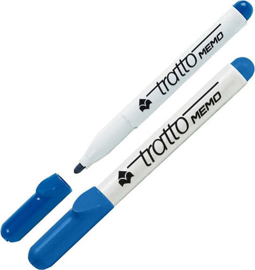 Pennarello Tratto Memo - a secco - per lavagne cancellabili - punta conica - tratto 2 5 mm - blu - Tratto [multipack] 12 pezzi Cancelleria e prodotti per ufficio/Penne matite scrittura e correzione/Marcatori ed evidenziatori/Marcatori cancellabili a secco e liquidi Eurocartuccia - Pavullo, Commerciovirtuoso.it