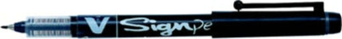 Pennarello V Signpen punta feltro - punta 2 mm - nero - Pilot Cancelleria e prodotti per ufficio/Penne matite scrittura e correzione/Penne e ricariche/Penne a punta porosa Eurocartuccia - Pavullo, Commerciovirtuoso.it