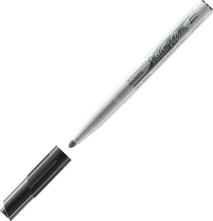 Pennarello Whiteboard Marker Velleda 1741 - punta tonda 1 4mm - nero - Bic [multipack] 12 pezzi Cancelleria e prodotti per ufficio/Penne matite scrittura e correzione/Marcatori ed evidenziatori/Marcatori cancellabili a secco e liquidi Eurocartuccia - Pavullo, Commerciovirtuoso.it