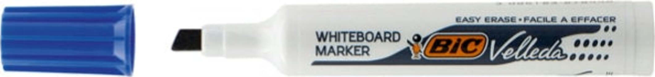 Pennarello Whiteboard Marker Velleda 1791 - punta a scalpello da 3 3mm a 4 6mm - blu - Bic [multipack] 12 pezzi Cancelleria e prodotti per ufficio/Penne matite scrittura e correzione/Marcatori ed evidenziatori/Marcatori cancellabili a secco e liquidi Eurocartuccia - Pavullo, Commerciovirtuoso.it