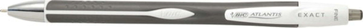 Penne a sfera a scatto Atlantis Exact - punta 0 7mm - nero - Bic - conf. 12 pezzi Cancelleria e prodotti per ufficio/Penne matite scrittura e correzione/Penne e ricariche/Penne roller a inchiostro gel Eurocartuccia - Pavullo, Commerciovirtuoso.it