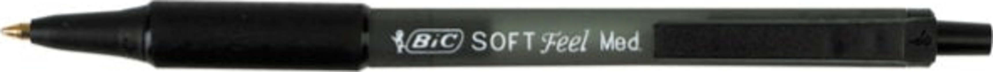 Penne a sfera a scatto Soft Feel - punta 1 0mm - nero - Bic - conf. 12 pezzi Cancelleria e prodotti per ufficio/Penne matite scrittura e correzione/Penne e ricariche/Penne roller a inchiostro gel Eurocartuccia - Pavullo, Commerciovirtuoso.it