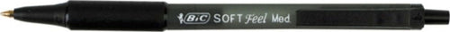 Penne a sfera a scatto Soft Feel - punta 1 0mm - nero - Bic - conf. 12 pezzi Cancelleria e prodotti per ufficio/Penne matite scrittura e correzione/Penne e ricariche/Penne roller a inchiostro gel Eurocartuccia - Pavullo, Commerciovirtuoso.it