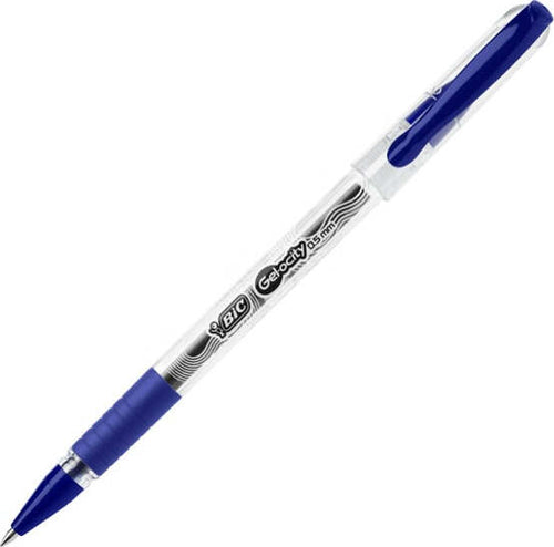 Penne a sfera con cappuccio Gelocity Stic - punta 0 5 mm - blu - Bic - scatola 30 pezzi Cancelleria e prodotti per ufficio/Penne matite scrittura e correzione/Penne e ricariche/Penne roller a inchiostro gel Eurocartuccia - Pavullo, Commerciovirtuoso.it