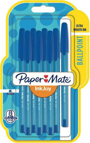 Penne-a-sfera-Paper-Mate-INKJOY-Blu-gel-tratto-Medio