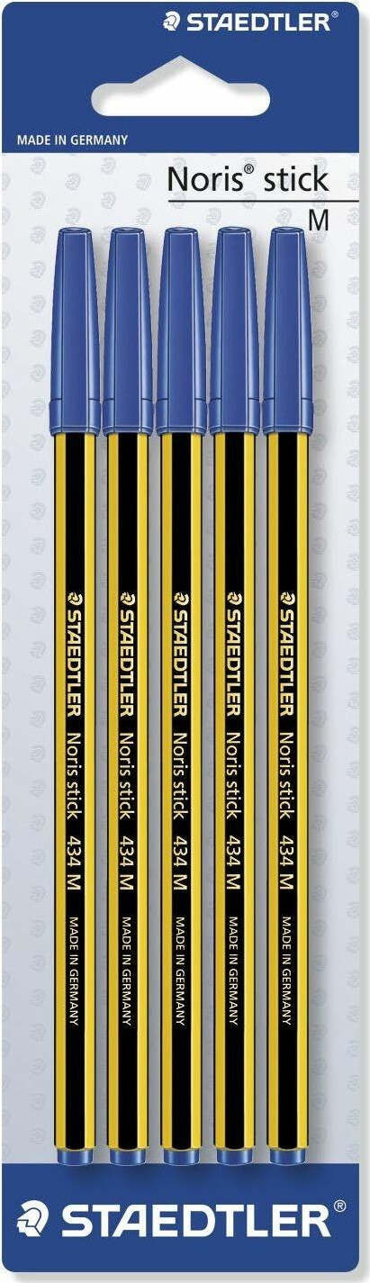 Penne a sfera Staedtler 434M3BK5I inchiostro Blu Cancelleria e prodotti per ufficio/Penne matite scrittura e correzione/Penne e ricariche/Penne roller a inchiostro gel Scontolo.net - Potenza, Commerciovirtuoso.it