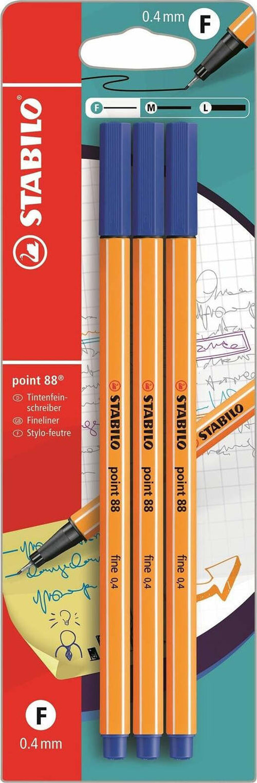 Penne-Blu-Point-88-3-pezzi-Stabilo