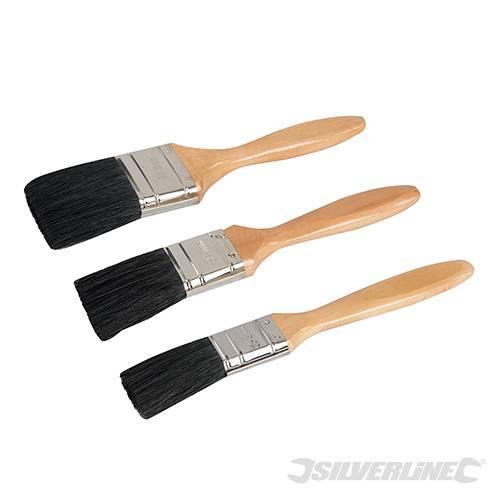 Silverline set pennelli vernice 3 pezzi 25 38 e 50 mm Prezzo Silverline