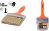Pennello 100 Mm Pennellessa Con Manico In Plastica Per Pittura Verniciare 90260 Fai da te/Pitture trattamenti per pareti e utensili/Strumenti e attrezzi per verniciatura/Applicazione colore/Pennelli/Pennellesse Trade Shop italia - Napoli, Commerciovirtuoso.it