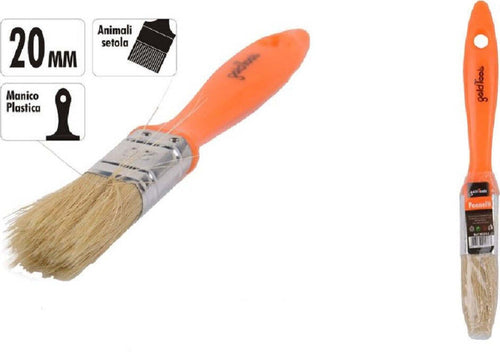 Pennello 20 Mm Pennellessa Con Manico In Plastica Per Pittura Verniciare 90253 Fai da te/Pitture trattamenti per pareti e utensili/Strumenti e attrezzi per verniciatura/Applicazione colore/Pennelli/Pennellesse Trade Shop italia - Napoli, Commerciovirtuoso.it