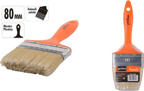 Pennello 80 Mm Pennellessa Con Manico In Plastica Per Pittura Verniciare 90259 Fai da te/Pitture trattamenti per pareti e utensili/Strumenti e attrezzi per verniciatura/Applicazione colore/Pennelli/Pennellesse Trade Shop italia - Napoli, Commerciovirtuoso.it